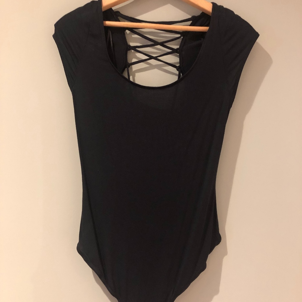 Free People bodysuit sz M NWT